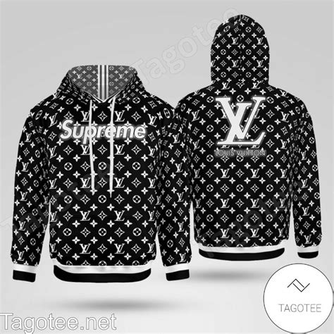 supreme x louis vuitton rucksack schwarz|supreme x louis vuitton hoodie.